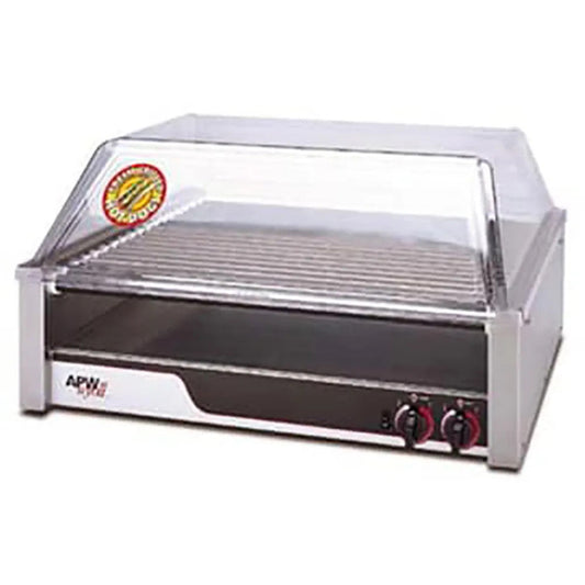 APW Wyott HR-50 Hot Dog Roller Grill 30 1/2"- Flat Top 120V - AWHR50