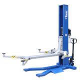 iDEAL MSC-6KLP, 6,000 lb Single Post Car Lift - Portable - MSC-6KLP