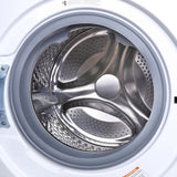 Magic Chef - 24 in. 2.7 cu. ft. Front Load Compact Washer - MCSFLW27W