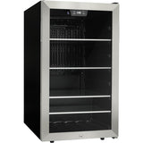 Danby 4.5 CuFt Beverage Center, Side Mount Pocket Handle, Door Lock - DBC045L1SS