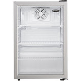 Danby - 2.6 CuFt. Commercial Rated Glass Door Compact All Refrigerator - DAG026A1BDB