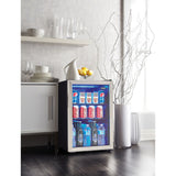 Danby - 2.6 CuFt. Beverage Center, Tempered Glass Door, Free Standing Application - DBC026A1BSSDB