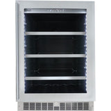 Danby - 5.6 CuFt Integrated Beverage Center, 6 Wine Bottles & 126 Beverage Cans | SPRBC056D1SS