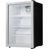 Danby - 2.6 CuFt. Commercial Rated Glass Door Compact All Refrigerator - DAG026A1BDB