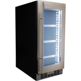 Danby - Silhouette Integrated Beverage Center, Holds 7 Bottles of Wine & 66 Cans - SPRBC031D1SS