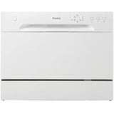Danby - Countertop Dishwasher, 6 Place Setting, SS Interior - DDW621WDB