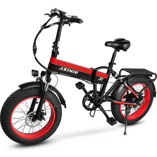 Electric Bike 750W 48V Foldable w/ Shimano 7-Speed & Fat Tires - EG-SCOOTER-EB03