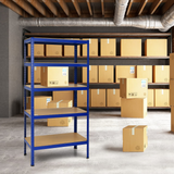 Tangkula 72" Storage Shelves, Heavy Duty Steel Frame 5-Tier Garage Shelf - TL35258SL