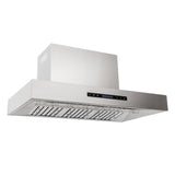 Proline PLFI 755 Island Range Hood, 1100 CFM, Outdoor – Stainless Steel