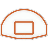 Jaypro Gooseneck Basketball System (4-1/2" Pole with 4' Offset) 72"W x 42"H Perforated Aluminum Backboard