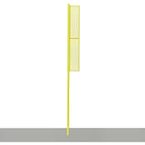 Jaypro Foul Poles - Professional (20') - Surface Mount (Yellow) - BBFP-20SM