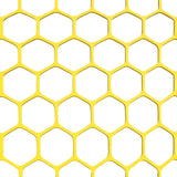 Jaypro Foul Poles - Professional (20') - Surface Mount (Yellow) - BBFP-20SM