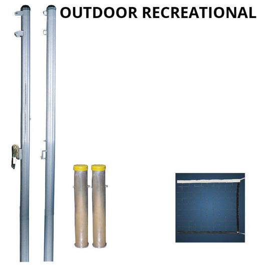 Jaypro Outdoor Recreational Volleyball System (with net) - OS-350-GS