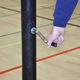 Jaypro PowerLite Volleyball System with Custom Graphics - NFHS, NCAA, USVBA
