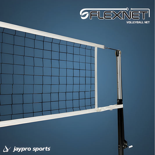 Jaypro PowerLite Volleyball System with Custom Graphics - NFHS, NCAA, USVBA