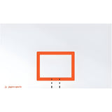 Jaypro Titan Basketball System (6"x 6" Pole with 6' Offset) 72" Steel Backboard (Surface Mount)