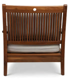 Jensen Outdoor Opal Cushioned Lounge Chair with Cast Silver Cushions - 12037847