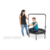JumpSport 350f Indoor Lightweight 39-Inch Trampoline and Handle Bar Accessory - 250144
