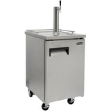 Kegco 24" Wide Cold Brew Coffee SilverCommercial Kegerator - ICXCK-1S-1