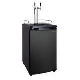 Kegco 20" Wide Kombucha Tap Black Kegerator - KOM19B-1NK