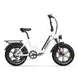 Kingbull Literider | All Terrain Folding Electric Fat Bike - KLR-BLACK