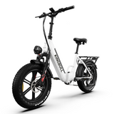 Kingbull Literider | All Terrain Folding Electric Fat Bike - KLR-BLACK