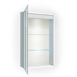 Krugg KINETIC 20" x 30" Left Medicine Cabinet KINETIC2030L