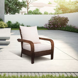 Four Seasons Courtyard Montego Bay Set of 2 Adjustable Patio Chairs w/ Cushions - 396113