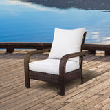 Four Seasons Courtyard Montego Bay Set of 2 Adjustable Patio Chairs w/ Cushions - 396113