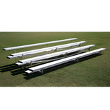 Bleacher Four Rows Low Rise Aluminum Bleachers