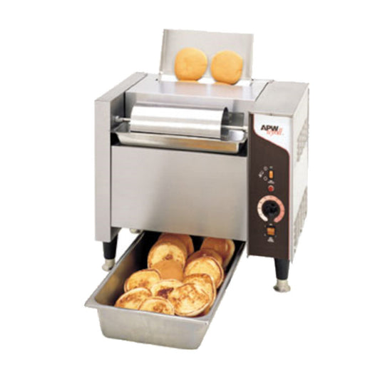 APW Wyott M-95-2 Electric Countertop Bun Grill Conveyor Toaster - AWM952