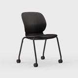 Maari Chair 4-Leg Base with Upholstered Seat - BP00756