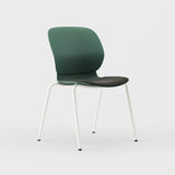Maari Chair 4-Leg Base with Upholstered Seat - BP00756