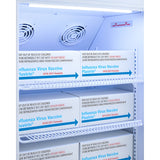 Accucold Summit - 24" Wide Performance Series All-Refrigerator/All-Freezer Combination  - ARS6PV-AFZ5PVBIADASTACKLHD