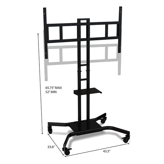 Storm Shell Indoor-Outdoor Rolling TV Cart - SS-CART