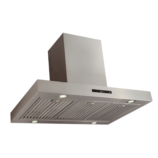 Proline Modern Slim  Island Range Hood, 550 CFM 36-inch, Stainless Steel | Elite Dream Home newest 2025 Designs - PLSI 755F