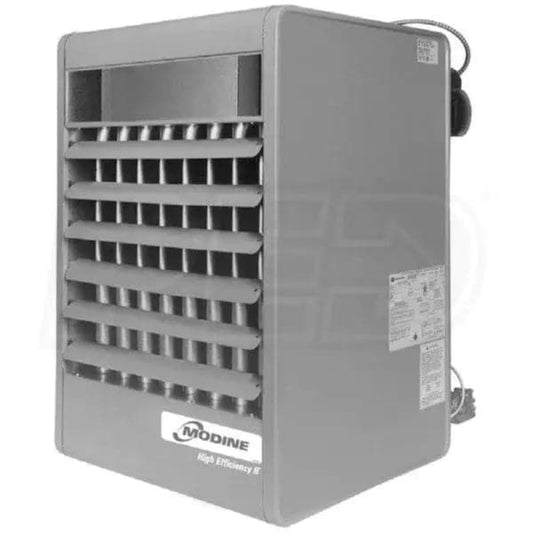 Modine Commercial Workspace Heater - 150K BTU/Intermittent Pilot Ignition/NG/Single Stage w/Stainless Steel Heat Exchanger & Aluminized Steel Burner
