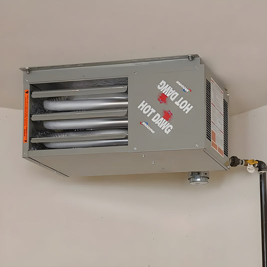 Modine Hot Dawg Garage Heater - 100K BTU/Direct Spark Ignition/NG/Single Stage w/Stainless Steel Heat Exchanger