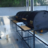 Moss Grills Double Barrel Basic Custom BBQ Grill - 204