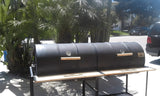 Moss Grills Double Barrel Basic Custom BBQ Grill - 204