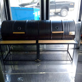 Moss Grills Double Barrel Basic Custom BBQ Grill - 204