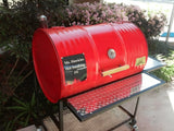 Moss Grills Deluxe Single Barrel Barbecue Grill - 107
