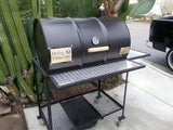Moss Grills Deluxe Single Barrel Barbecue Grill - 107