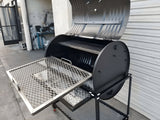Moss Grills Deluxe Single Barrel Barbecue Grill - 107