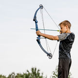 Genesis Archery Original Adjustable Right Handed Compound Bow, Black (2 Pack) - 323576