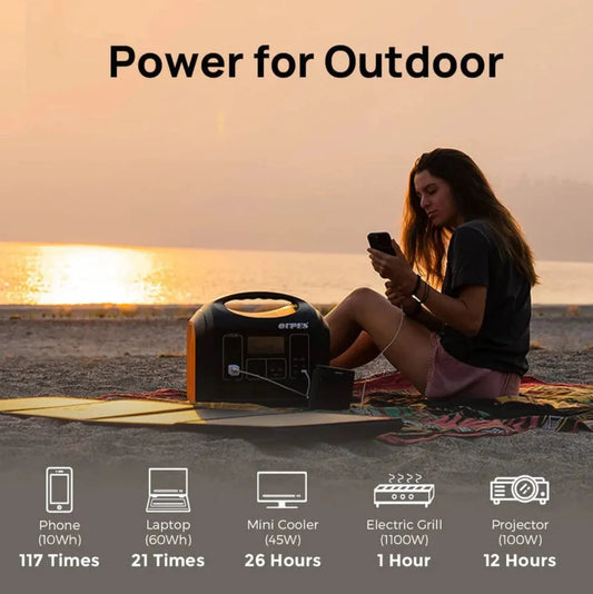 Oupes Portable Power Station 1800W/4000W 1488Wh New - UPP-1800