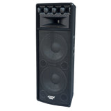 Pyle 1600W Outdoor 7 Way PA Loud-Speaker Cabinet with Dual 12" Woofers (4 Pack) - 218426