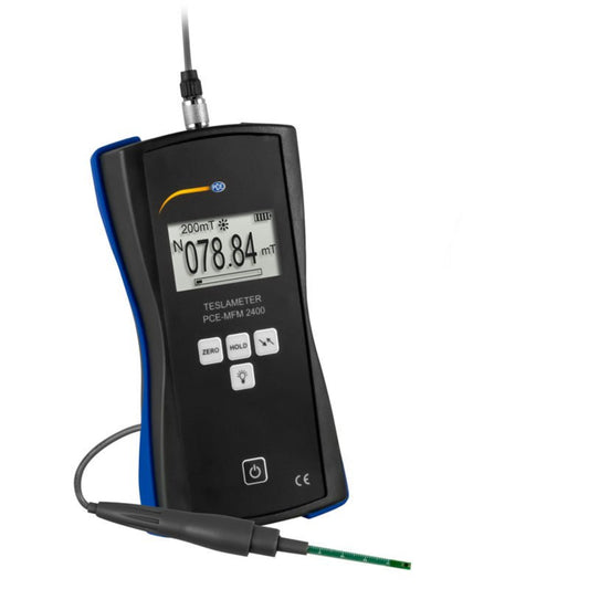 PCE 0 - 24,000G Portable Transversal Magnetometer Gauss Magnetic Field Meter - PCE-MFM 2400