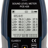 PCE 428 Class 2 Decibel Sound Meter (25 - 136dB) - PCE-428