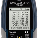 PCE 428 Class 2 Decibel Sound Meter (25 - 136dB) - PCE-428
